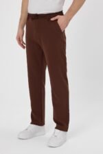 Kahve Renkli Kardonlu Pantolon