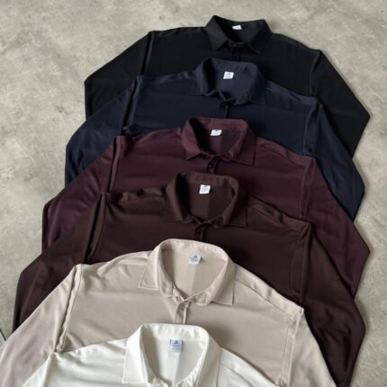 King Club Moda beyaz likralı modal gömlek esnek kumaş